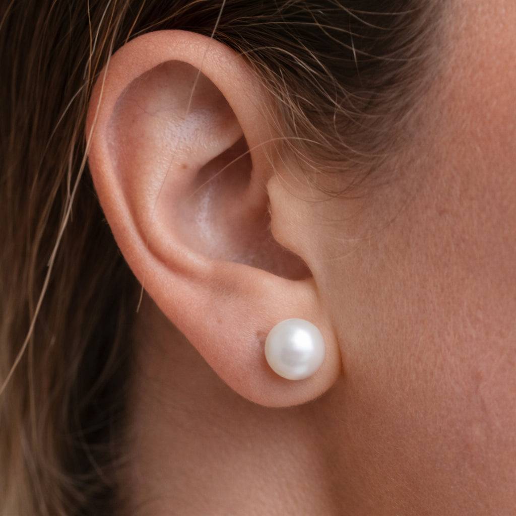 Studs Perla Natural