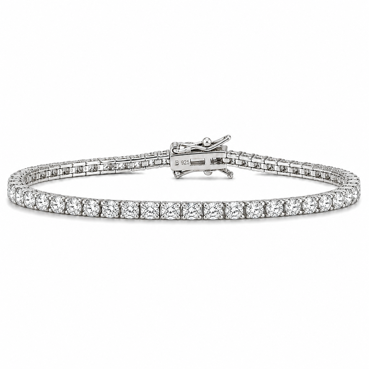 Pulso Tenis Plata 2.5mm