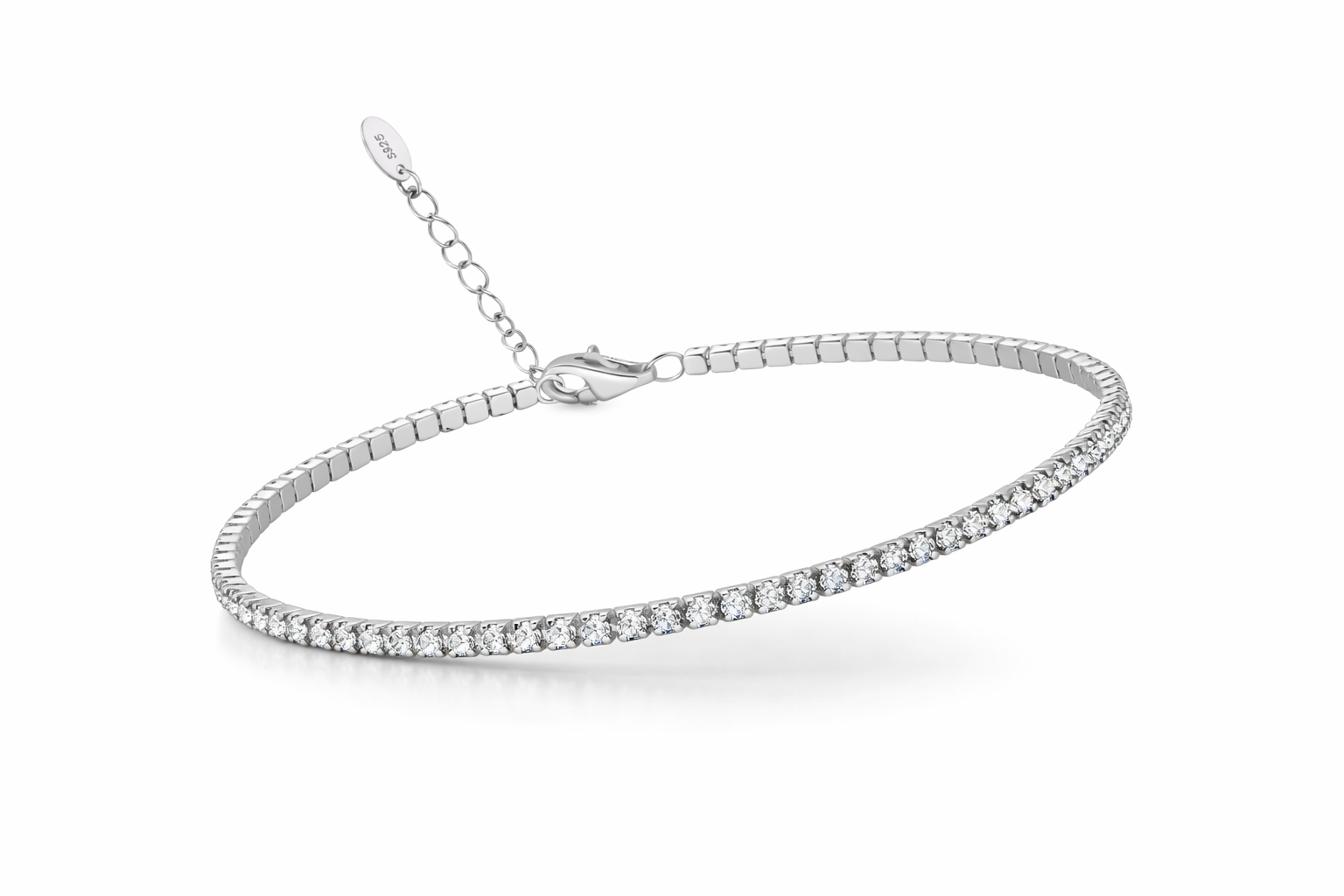 Pulso Tenis Plata 1.8mm