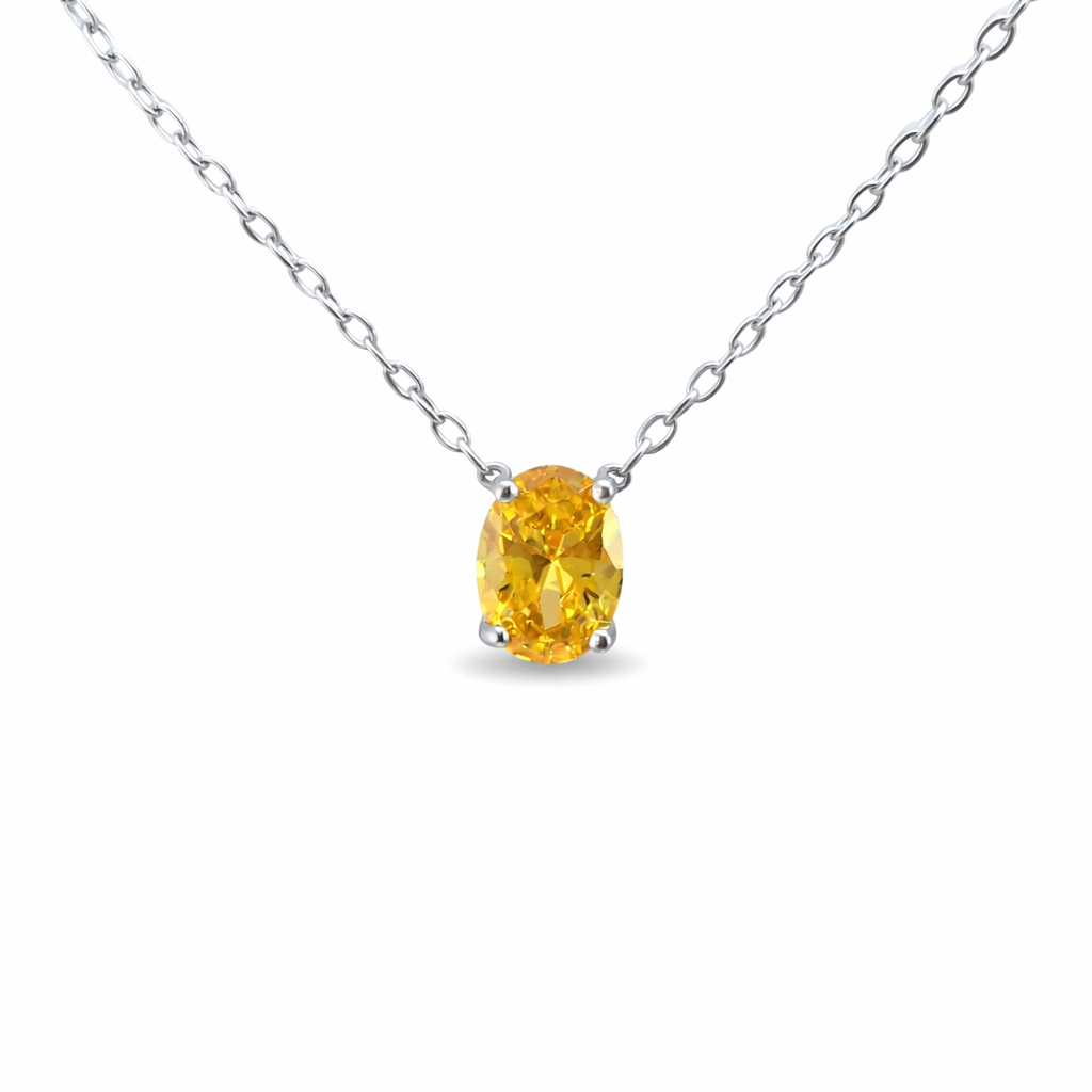 Golden Citrine Necklace