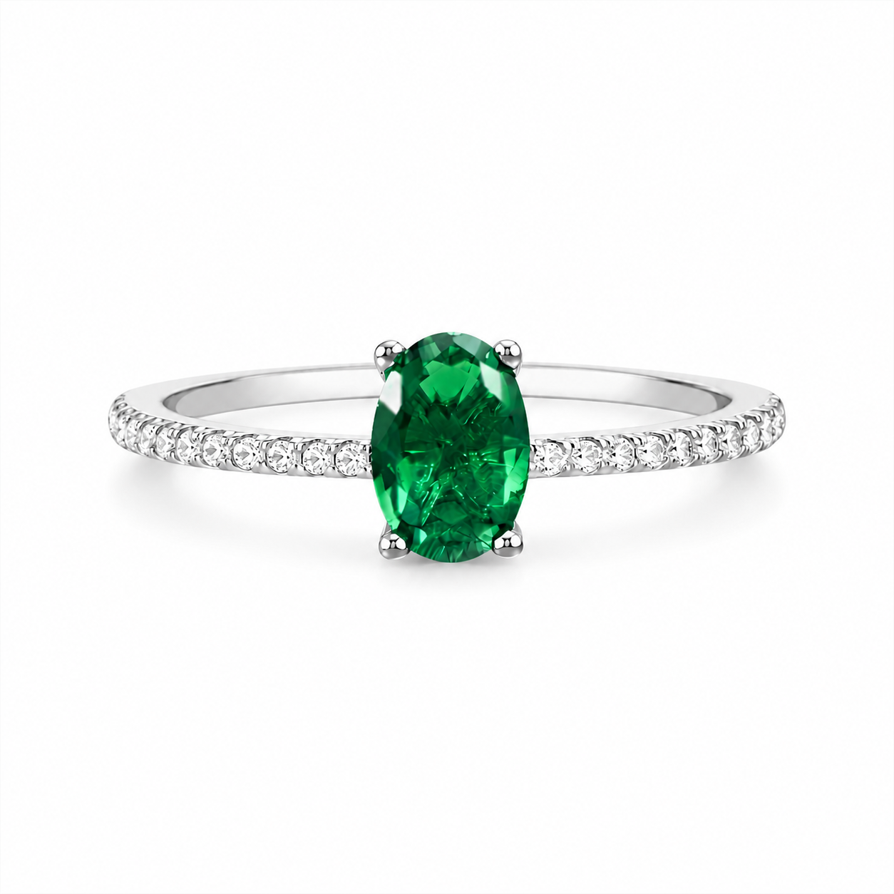 Classic Oval Emerald