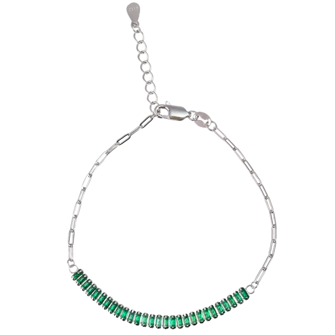 Emerald Riviera Bracelet