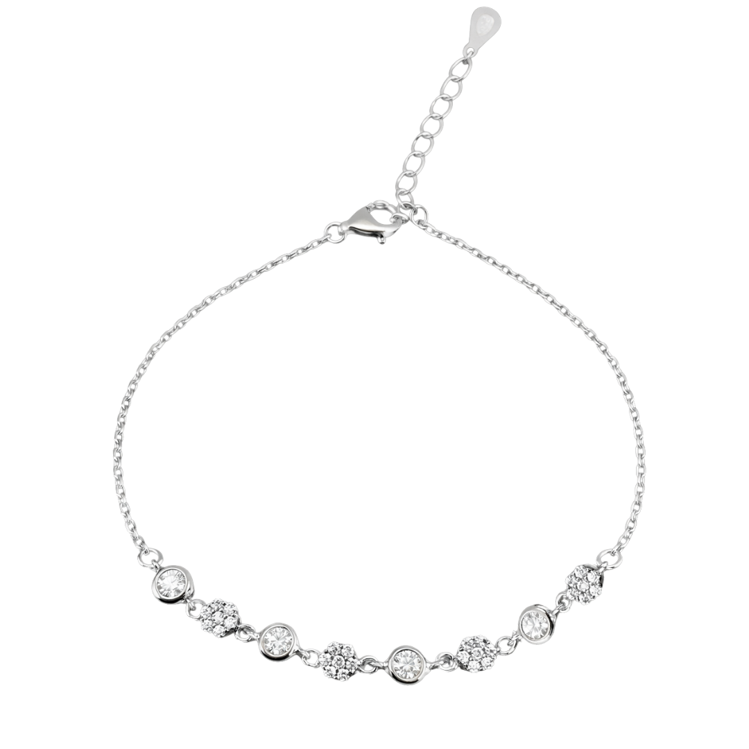 Fleur Bezel Bracelet