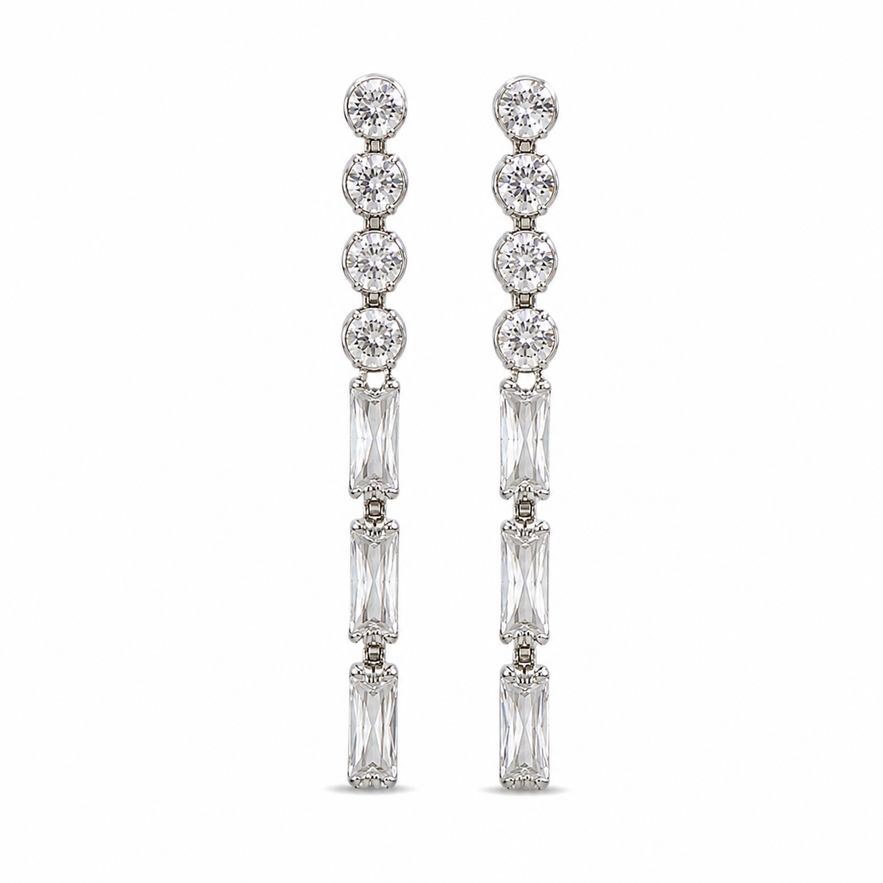 Linear Radiance Earrings