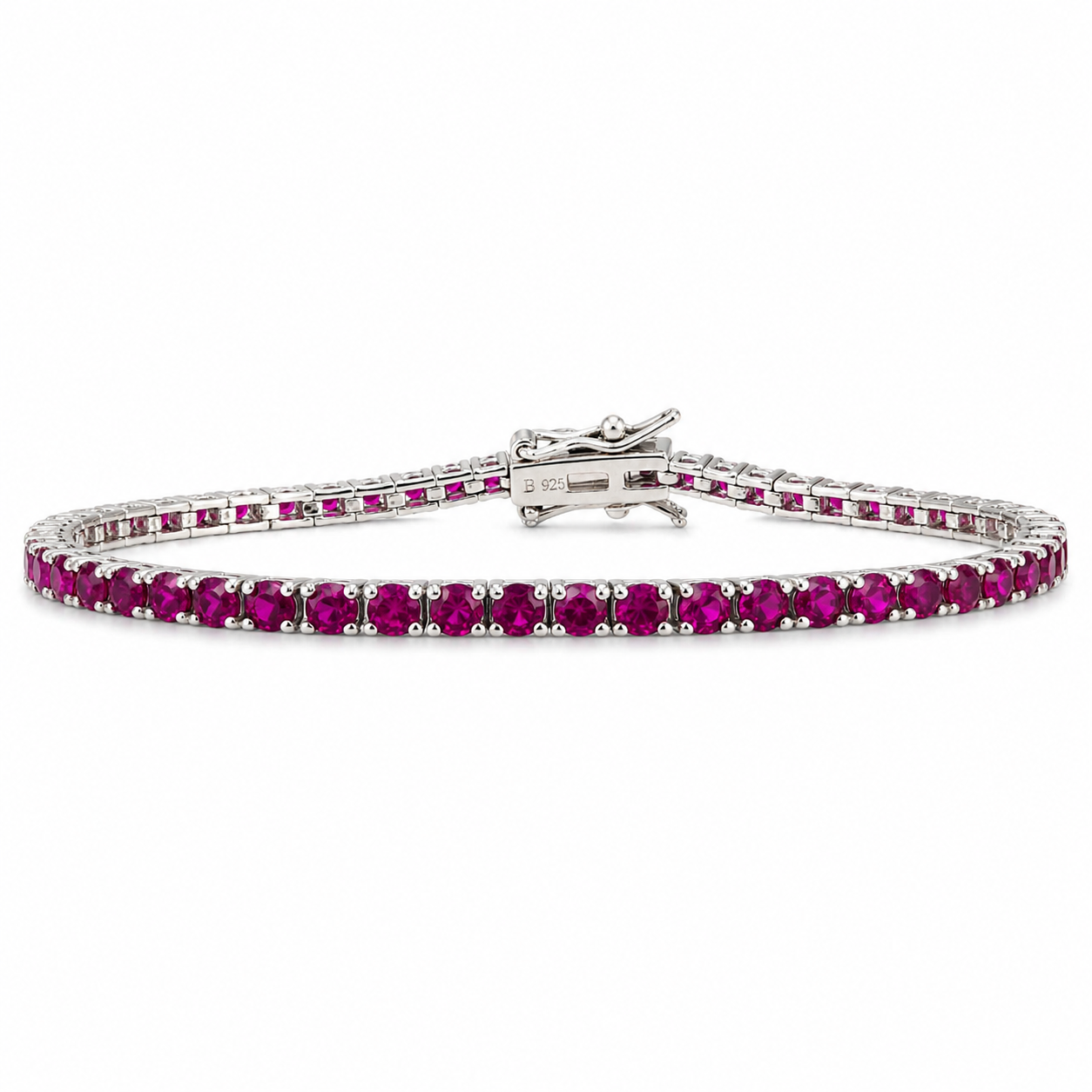 Tenis Zafiro Rosa 2.5mm